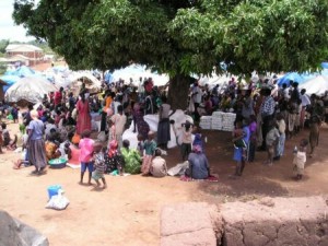 Ministering to the needs of the Rwandan refugees in Uganda