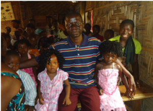 Pastor Emmanuel Akintole in Sierra Leone
