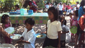 Mambatagan feeding project in the Philippines