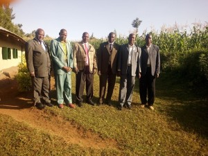 Pastor Joe (2nd from right) with the other pastors