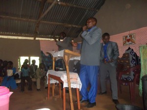 Brother Joe preaching